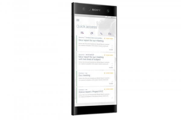 Sikur перевыпустила смартфоны Sony c защищённым Android