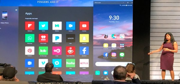 Windows 10 позволит использовать приложения, запущенные на Android-смартфоне