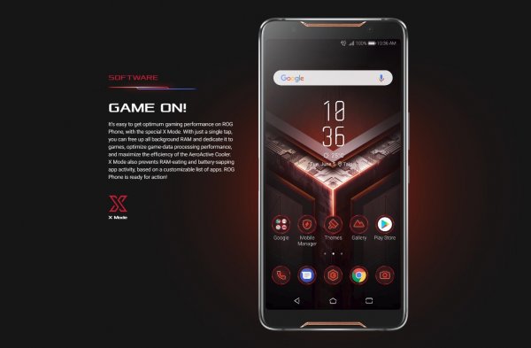 Asus ROG Phone дебютирует на глобальном рынке 18 октября