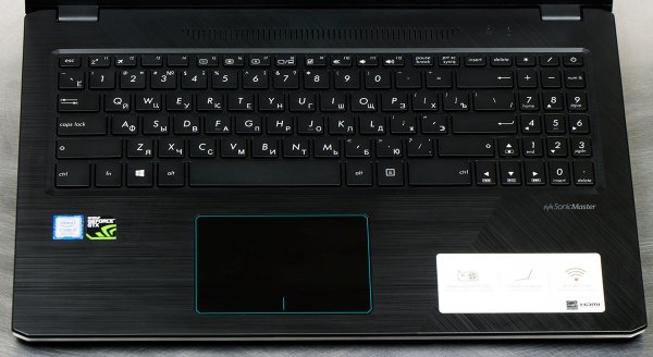 Не до конца гейминг: ASUS X570UD — Экран, тачпад и клавиатура. 2
