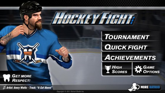 Hockey Fight Lite 1.71. Скриншот 2