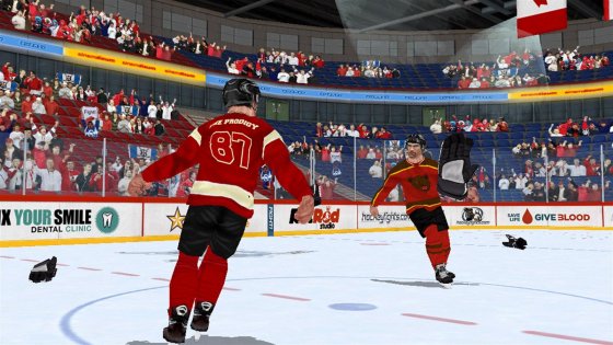 Hockey Fight Lite 1.71. Скриншот 3
