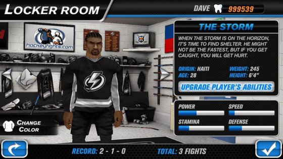 Hockey Fight Lite 1.71. Скриншот 4