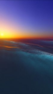 Sunset Ocean Wallpaper 3D 0.7.4. Скриншот 1