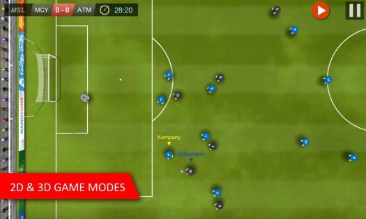 Mobile Soccer League 1.0.29. Скриншот 3