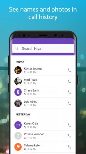 Hiya – блокировка телефонного спама 14.0.0. Скриншот 3