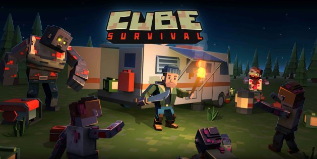 Cube Survival Story 1.0.4. Скриншот 1