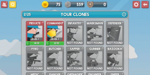 Clone Armies 10000.1.4. Скриншот 5