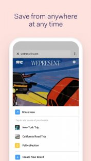 Collect by WeTransfer 6.1.8. Скриншот 2