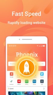 Phoenix Browser 16.3.1.5185. Скриншот 5