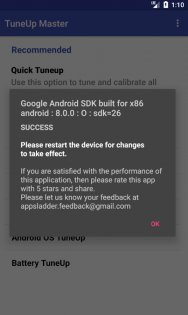 TuneUp Master 1.16. Скриншот 13