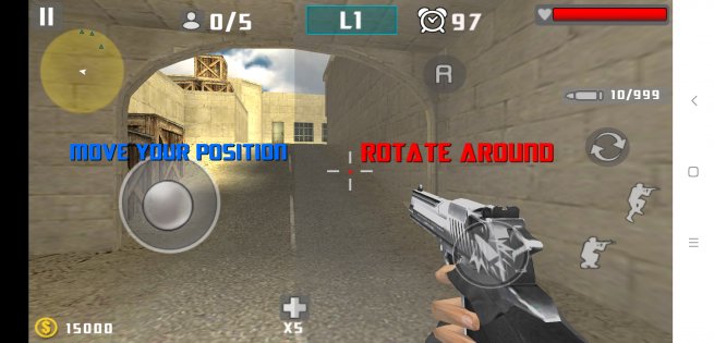 Gun Shot Fire War 2.1.4. Скриншот 2