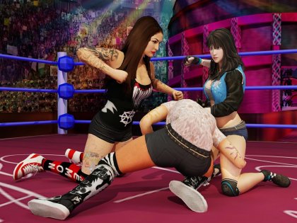 Bad Girls Wrestling 3.1. Скриншот 13