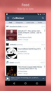 Mixcloud – радио и DJ-миксы 37.7.6. Скриншот 3