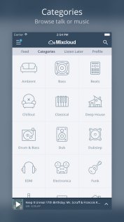 Mixcloud – радио и DJ-миксы 37.6.3. Скриншот 5