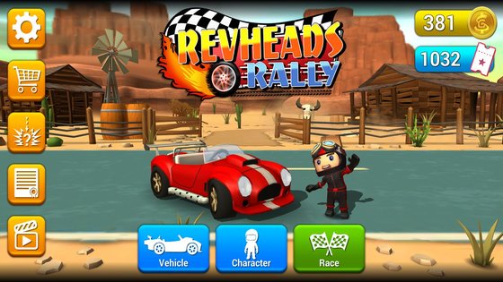 Rev Heads Rally 7.25. Скриншот 2