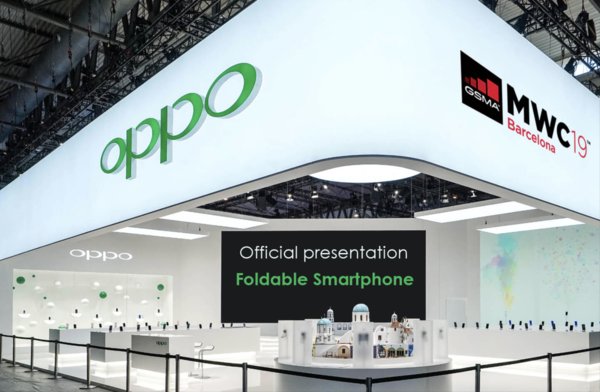 OPPO представит складной смартфон на MWC 2019