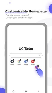 UC Browser Turbo 1.10.9. Скриншот 3