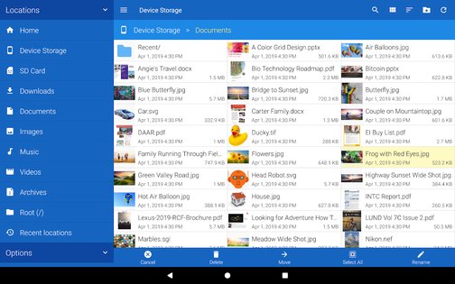 File Viewer for Android 4.5. Скриншот 13
