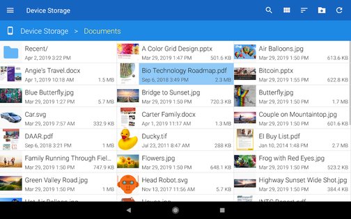 File Viewer for Android 4.5. Скриншот 16