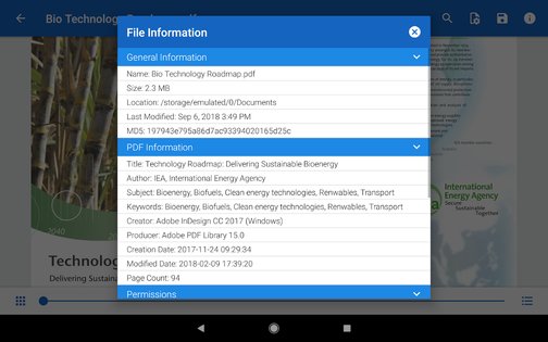 File Viewer for Android 4.5. Скриншот 18