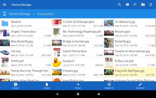 File Viewer for Android 4.5. Скриншот 19