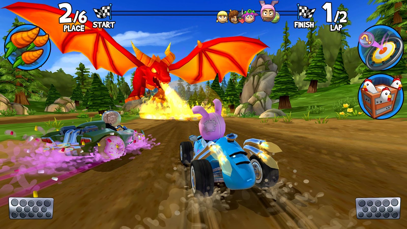 Скачать Beach Buggy Racing 2 2024.04.29 для Android, iPhone / iPad