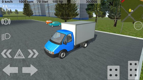 Russian Light Truck Simulator 2.3.6. Скриншот 2