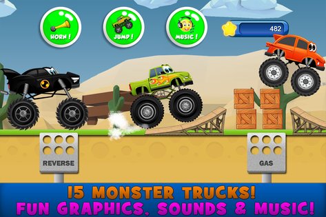 Monster Trucks Game for Kids 3.2.8. Скриншот 3