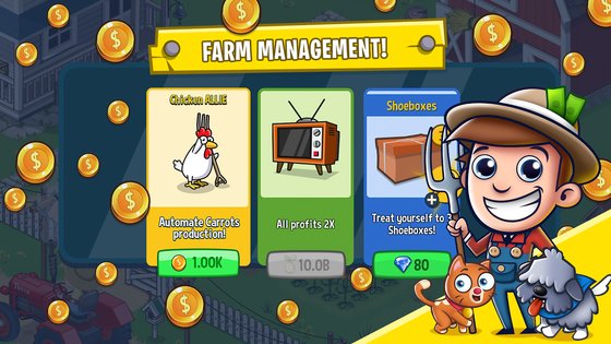 Idle Farming Empire 1.46.10. Скриншот 6