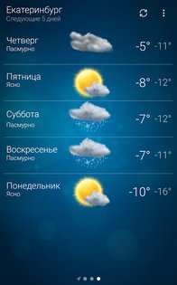 Погода-Weather 6.0.11. Скриншот 4