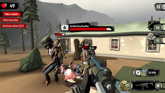 The Walking Zombie 2 3.39.0. Скриншот 3