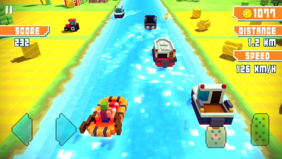 Blocky Highway 1.2.7. Скриншот 2