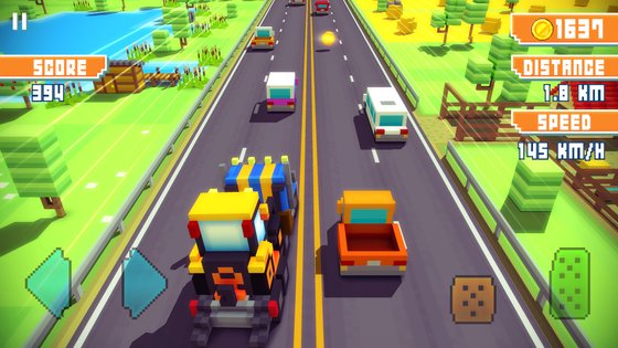Blocky Highway 1.2.7. Скриншот 4