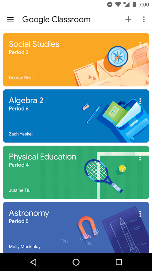 Скачать Google Classroom 7.1.061 для Android