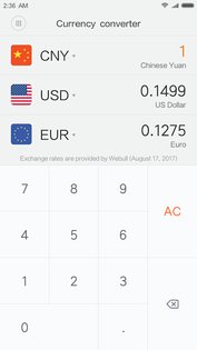 Xiaomi Калькулятор 15.3.9. Скриншот 4