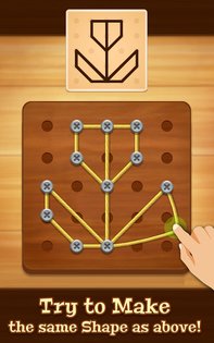 Line Puzzle: String Art 24.0318.00. Скриншот 4