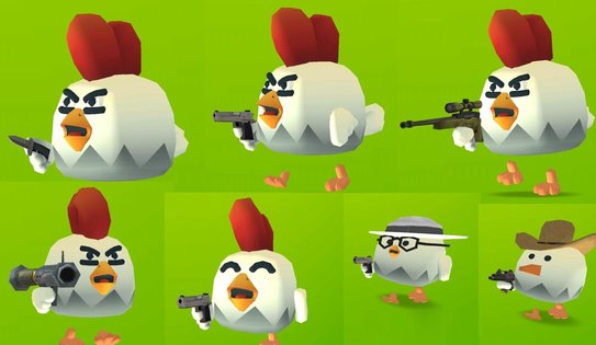 Chicken Gun 4.0.2. Скриншот 2