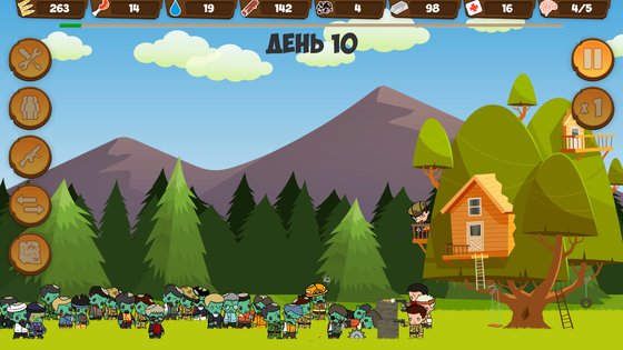 Zombie Forest HD 1.48. Скриншот 11