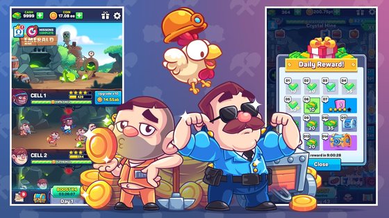 Idle Prison Inc 1.5.4. Скриншот 20