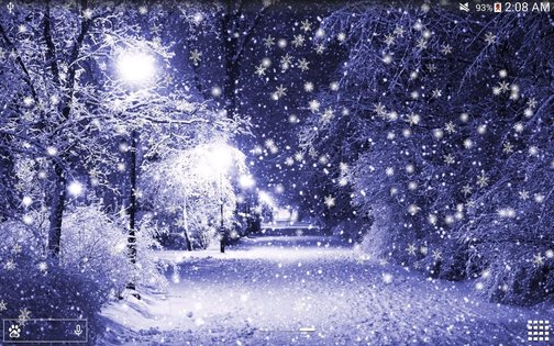 Winter Snow Live Wallpaper 1.3.6. Скриншот 15