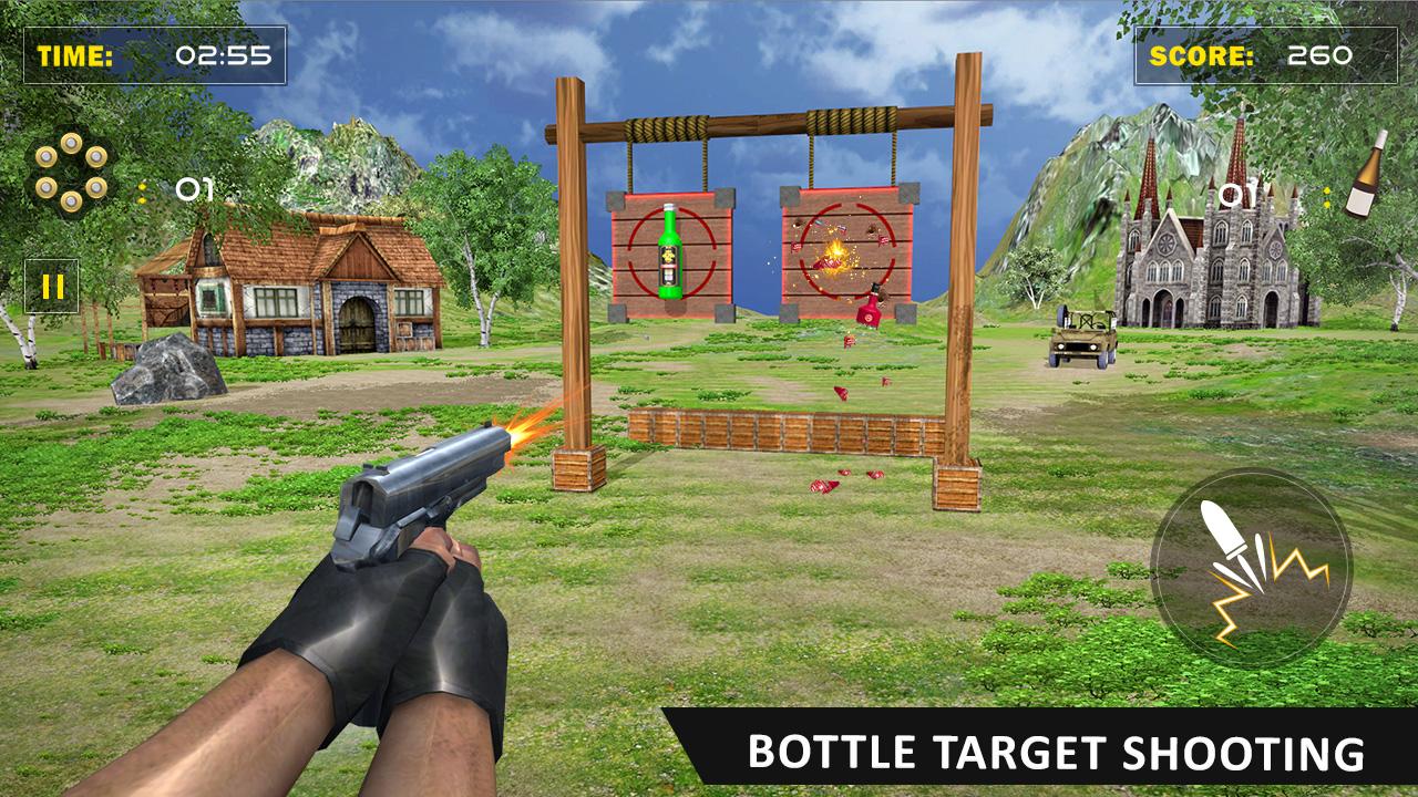 Скачать Bottle Shot 3D Sniper 4.0.10 для Android