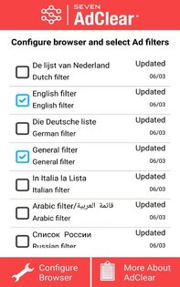 AdClear Content Blocker 4.0.1.514. Скриншот 3