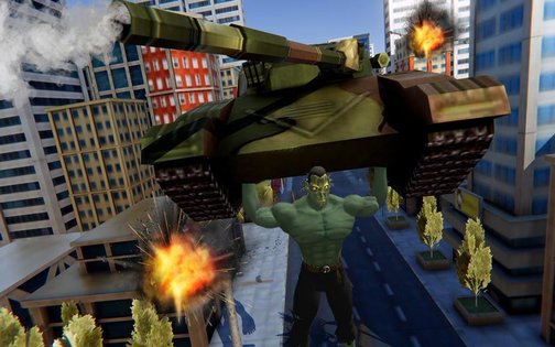 Incredible monster vs robot city survival rescue mission 1.9.0. Скриншот 1