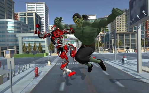 Incredible monster vs robot city survival rescue mission 1.9.0. Скриншот 3