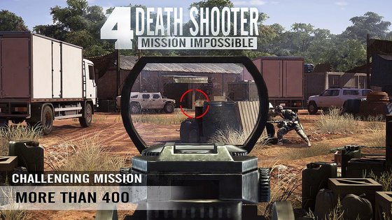 Death Shooter 4: Mission Impossible 1.2.25. Скриншот 1