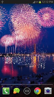 New Year Fireworks Live Wallpaper 1.3.1. Скриншот 6