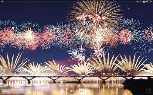 New Year Fireworks Live Wallpaper 1.3.1. Скриншот 9