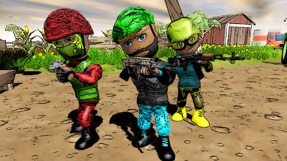 Cartoon Shooter Online 1.01. Скриншот 3