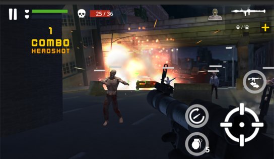 Dead Zombie Battle 1.506. Скриншот 4